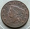 1823/2 United States Coronet Head Large Cent: 3 Over 2 --- Overdate!!!