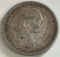 Denmark 1916 2 Kronner Silver Coin