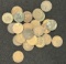 (28) Indian Head Cents - Mixed Dates