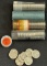 (4) Rolls of Brilliant Uncirculated 1959-D Jefferson Nickels