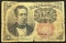 1874 United States 10 Cent Fractional Currency Note