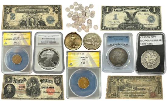 DECEMBER COIN & CURRENCY AUCTION
