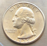 1935-S Washington Quarter - Uncirculated