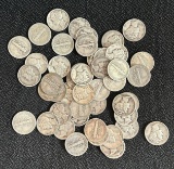 (50) Silver Mercury Dimes