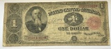 1891 United States $1 Treasury Note