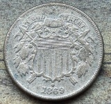 1869 United States Two Cent Piece