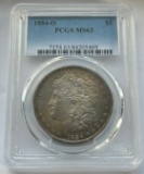 1884-O Morgan Silver Dollar - PCGS MS63