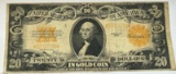 1922 United States $20 Gold Certificate - Fr. 1187