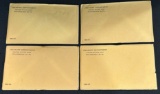 (4) 1959 United States Proof Sets -- Sealed & Unopened