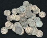 (50) Silver Mercury Dimes