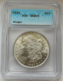 1921 Morgan Silver Dollar - MS64 by ICG