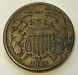 1864 United States Two Cent Piece