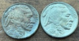 1935 & 1935-S Buffalo Nickels -- AU/BU