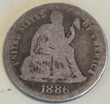1886 United States Seated Liberty Dime