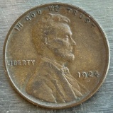 1924-D Lincoln Wheat Cent --- Semi-Key Date