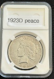 1923-D US Peace Silver Dollar