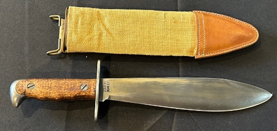 US Model 1917 Bolo Knife With Sheath
