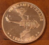 VIETNAM VETERANS COPPER ROUND