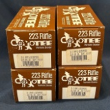 (4) Boxes of Coyote Varmint Duster .223 - 55 Gr. SP