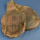 US Calvary Saddle Bags -- Marked US