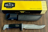 Buck 119 Fixed Blade Knife - 75th Anniversary -- With Sheath and Box