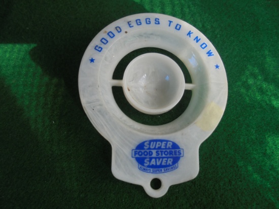 EGG SEPERATOR WITH ADV. FROM "SUPER SAVER STORE"