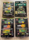 LOT OF (4) JOHN DEERE MOTORSPORTS STOCK ROD TOYS