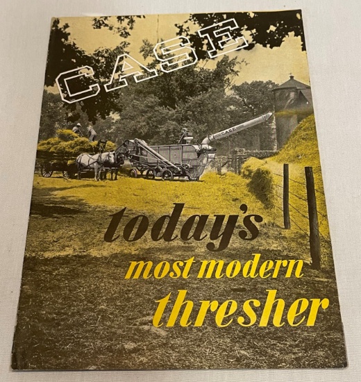 EARLY CASE THRESHER SALES BROCHURE