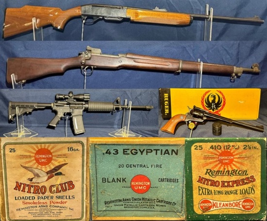 January Firearms, Ammunition, & Outdoors Auction