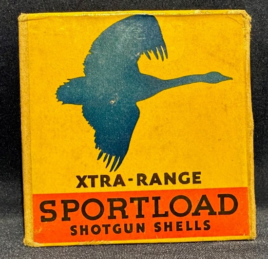 Sears Roebuck and Co. Xtra-Range Sportload 12ga Two Piece Box--Sealed