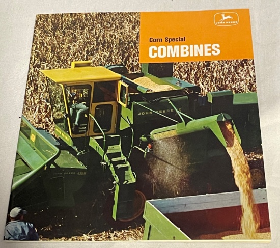 JOHN DEERE COMBINES - SALES BROCHURE