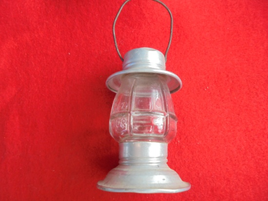 OLD SMALL "LANTERN" CANDY CONTAINER