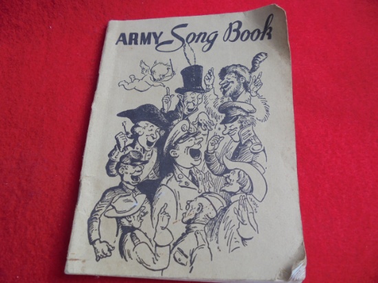 1941 ARMY POCKET SONG BOOK