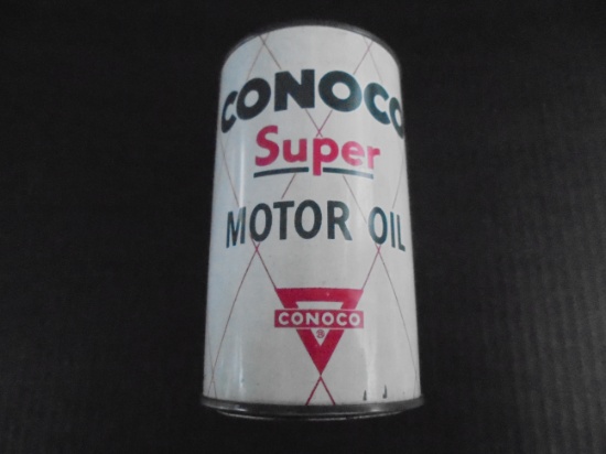 OLD ADVERTISING "OIL CAN" BANK FROM CONOCO OIL