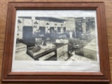 FORD MOTOR - PARTS DEPARTMENT - FRAMED PICTURE
