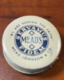 MEAD JOHNSON CO. ADVERTISING TAPE MEASURE