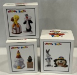 (3) LOONEY TUNES SALT AND PEPPER SHAKER SETS