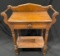 WOODEN WASH STAND  ** NO SHIPPING**