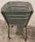 GALVANIZED WASH TUB ON STAND ** NO SHIPPING **