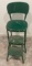 GREEN STYLAIRE STEP STOOL ** NO SHIPPING **