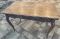 WOODEN LIBRARY TABLE  ** NO SHIPPING ***