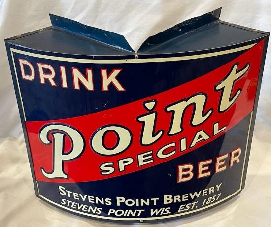 "POINT SPECIAL BEER" -- ADVERTISING BEER SIGN