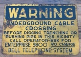 BELL TELEPHONE SYSTEM SIGN