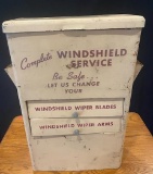 WINDSIELD SERVICE CABINET - FROM CLOSED SERVICE STATION