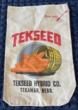 TEKSEED HYBRID CO. - TEKAMAH, NEBRASKA - CLOTH SACK