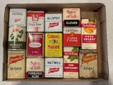 NICE COLLECTION OF ADVERTISING SPICE TINS