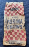 PURINA CHOWS - BURLAP SACK
