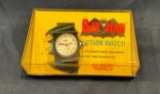 Vintage 1966 Gilbert Batman Action Watch in Box