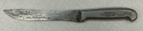 F. J. Richtig - Clarkson, Nebr. - Fixed Blade Knife -- 10 Inch Overall Length