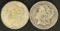 1900-O & 1900 Morgan Silver Dollars